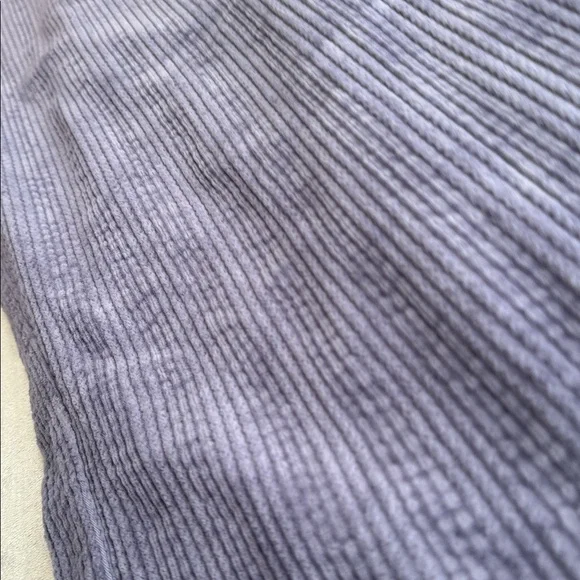 NWOT Lucy & Yak Norris Wide Leg Cotton Corduroy Purple Trousers - Picture 8 of 15